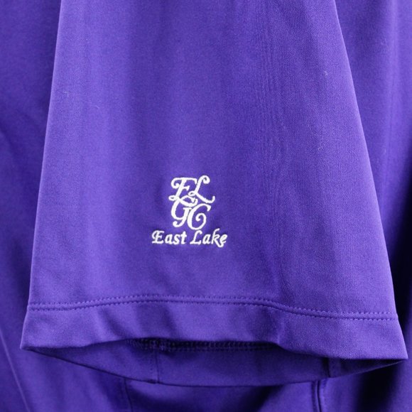 PURPLE DRI-FIT NIKE GOLF TOUR PERFORMANCE POLO SHIRT MENS XXL 2XL PGA - Picture 6 of 7